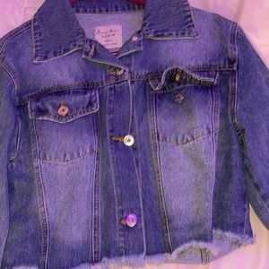 Cropped Jean Jacket
